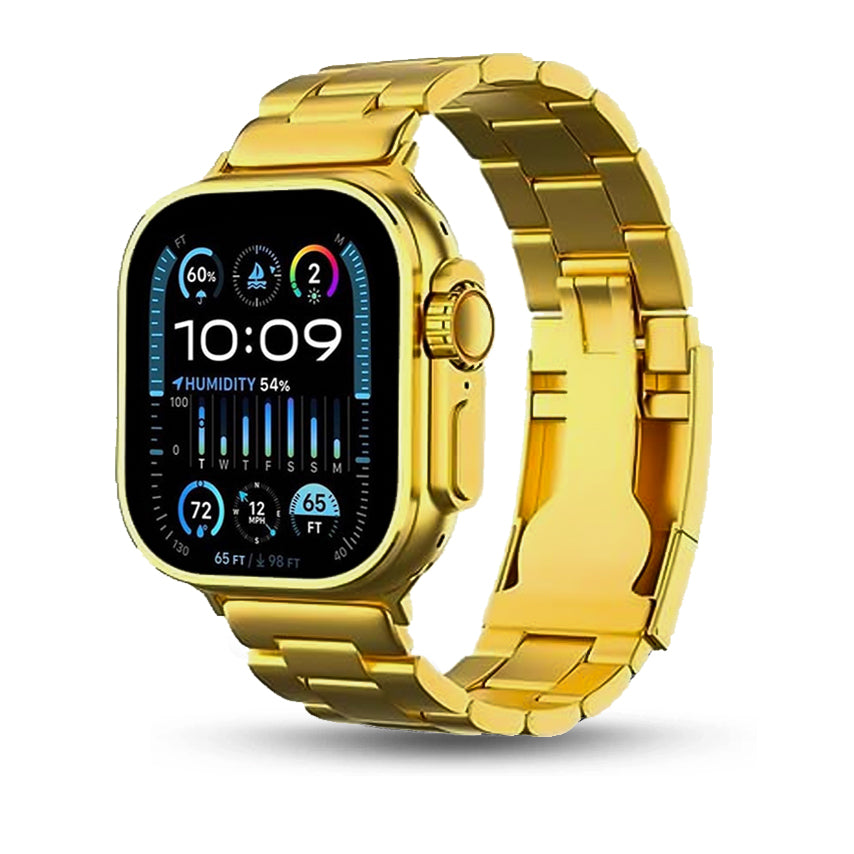 🔥 I20 Ultra Max 10-in-1 Smart Watch Bundle (Free Earbuds + 7 Straps)