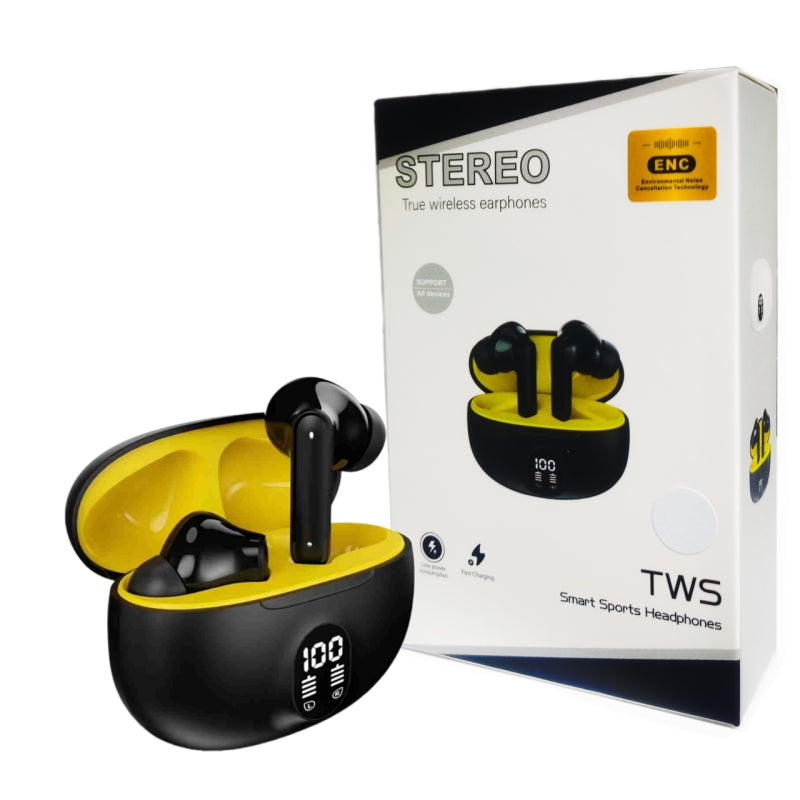Stereo TWS ENC Wireless Earbuds