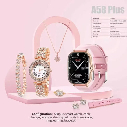 A58 Plus Smart Watch | Watch For Girl - the makoza hub